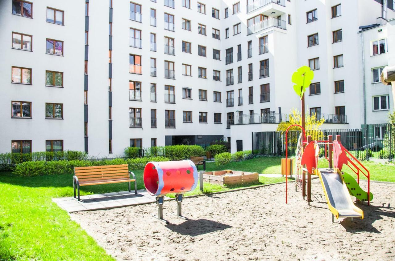 Apartament Expo Brylowska Warschau Buitenkant foto